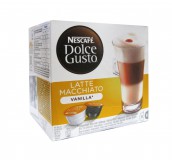 Кофе в капсулах Nescafe Dolce Gusto Latte Macchiato Vanilla (Латте Макиато Ваниль) упаковка 16 капсул