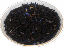 Чай черный HANSA TEA Черника со сливками, 500 г, фольгированный пакет, крупнолистовой ароматизированный чай, купить чай