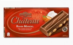 Шоколад Chateau Rahm Mandel (Шато Рам Мандель) 200 г, плитка, немецкий шоколад