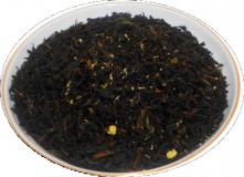 Чай черный HANSA TEA Эрл Грей жасмин, 500 г, фольгированный пакет, крупнолистовой ароматизированный чай, купить чай