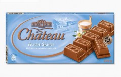 Шоколад Chateau Alpen Sahne (Шато Альпен Зане) 200 г, плитка, немецкий шоколад