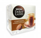 Кофе в капсулах Nescafe Dolce Gusto Cortado (Кортадо) упаковка 16 капсул