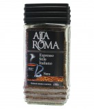 Кофе AltaRoma Nero (Альта Рома Неро) 100 г, сублимированный кофе, стеклянная банка