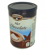 Растворимый напиток Krüger Hot Chocolate (Крюгер Горячий Шоколад) 265 г, туба из металлизированного картона