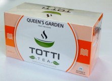 Чай фруктовый TOTTI Tea Queen's Garden (Королевский Сад) пакетированный в конвертах, 25 шт.
