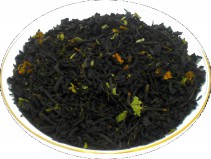 Чай черный HANSA TEA Клубника со сливками, 500 г, фольгированный пакет, крупнолистовой ароматизированный чай, купить чай