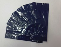 Пакет двухслойный бумажный для фасовки развестного чая крупнолистового, 7 х 21 см, синий