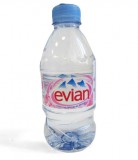 Минеральная вода Evian, 0,33л пластик