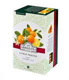 Чай травяной Ahmad Citrus Passion (Ахмад Цитрус Пэйшн, с апельсином и лимоном), пакетики в конвертах из фольги, 20 саше по 2г.