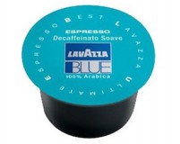 Кофе в капсулах Lavazza BLUE Espresso Deccafeinato Soave (Лавацца Блю Еспрессо Декафинато Соаве)  для кофемашин Лавацца Блю упаковка 100 капсул